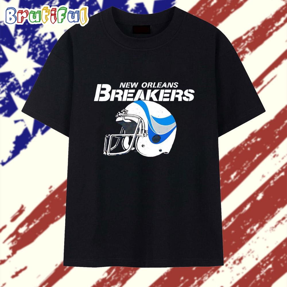 New Orleans Breakers 1984 Helmet T Shirt