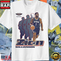 New Orleans Pelicans Zion Williamson Autographed Retro Player T-Shirt