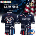 New Orleans Saints 2025 NFL US Air Force Birthday Football Jersey