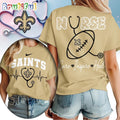 New Orleans Saints 2026 NFL Nurse Care Inspire Heal Unisex 3D Shirt
