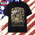 New Orleans Saints 60th Anniversary 1966 2026 Thank You For The Memories T Shirt