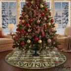 New Orleans Saints Christmas Tree Skirt