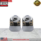 New Orleans Saints Geaux Saints Limited Edition Air Force 1 Running Sneakers Shoes