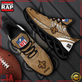 NFL New Orleans Saints New Design Max Soul Shoes, Running Sneakers