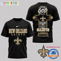 New Orleans Saints NFL Faith Family Team Pride 3D T Shirt