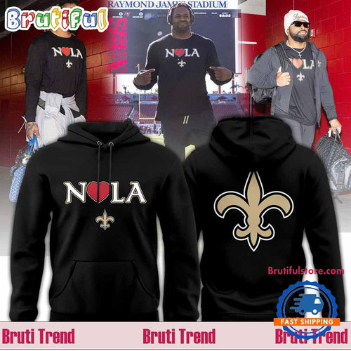 New Orleans Saints Nola Saints 2025 Hoodie T-Shirt