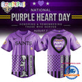 New Orleans Saints Purple Heart Day Limited Edition Baseball Jersey