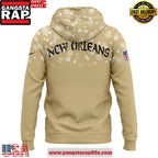 New Orleans Saints Snow 2025 Unisex Hoodie