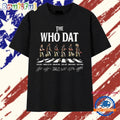 New Orleans Saints The Who Dat Legends Walking Signatures T Shirt