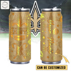 New Orleans Saints x Christmas Can Shaped Tumbler