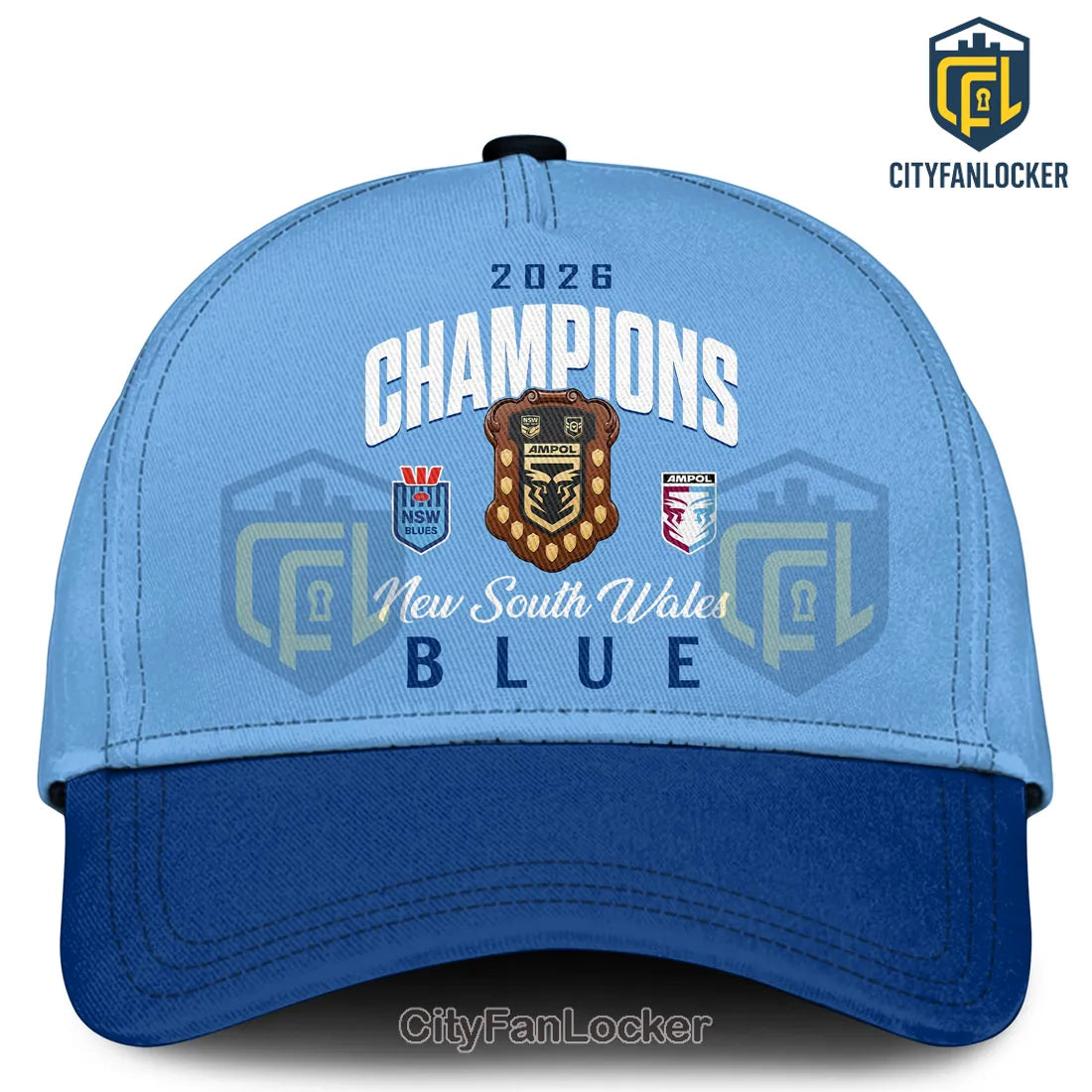 New South Wales Blues 2026 Season Champions Zip Hoodie
