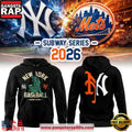 New York Baseball 2026 MLB Subway Yankees x Mets Unisex Hoodie