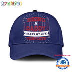 New York Giants Being A Daddy Best Father’s Day Gift Classic Cap