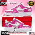 New York Giants Breast Cancer Awareness October Custom Air Force 1 Running Sneakers Shoes