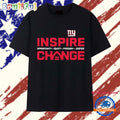 New York Giants Inspire Change Opportunity Equity Freedom Justice T Shirt