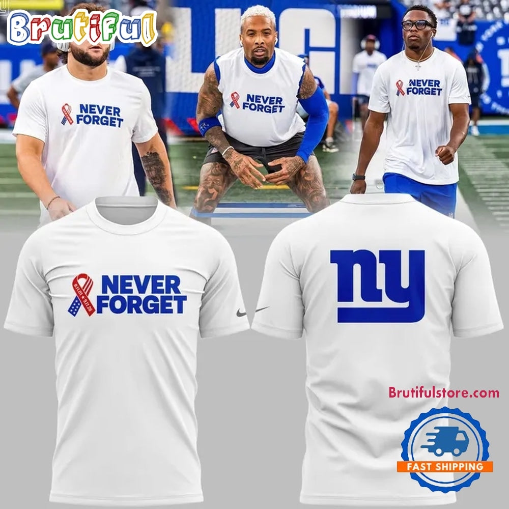 New York Giants Never Forget 2026 Limited Edition T Shirt