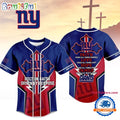 New York Giants NFL Blessed Beyond The Score Baseball Jersey