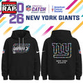 New York Giants NFL Crucial Catch 2026 Limited Edition Black Hoodie Shirt, Football New Design Shirt