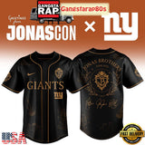 New York Giants x Jonas Brother Greetings From Your Hometown 2025 Special Baseball Jersey