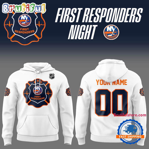 New York Islanders First Responders Night Limited Edition Hoodie