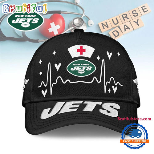 New York Jets 2026 NFL Nurse Vibes Classic Cap