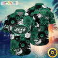 New York Jets Hawaii Shirt Flower Colorful Coastal Wear