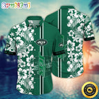 New York Jets Hawaii Shirt Flower Exotic Island Fashion