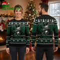 New York Jets Jack Skellington Football Ugly Christmas Sweater