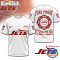 New York Jets NFL Built By Fire Game Day Limited Edition 3D Shirt