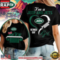 New York Jets NFL Jeep Girl Women’s Black Shirt