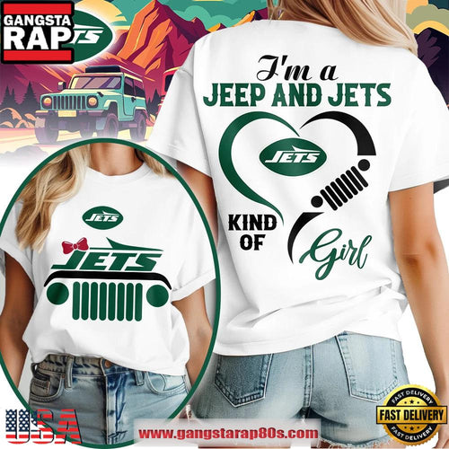 New York Jets NFL Jeep Girl Women’s Shirt