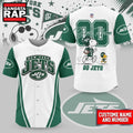 New York Jets NFL Snoopy Ultimate Game Day Personalized Jersey Shirt
