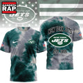 New York Jets NFL Sunday Legends Tie Dye 3D Shirt, Football New Design Shirt