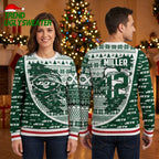 New York Jets Santa Claus Custom Name Ugly Christmas Sweater