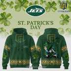 New York Jets St. Patrick’s Day Graphic Hoodie