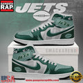New York Jets Trending Football Sneakers NFL Air Jordan 1 Shoes