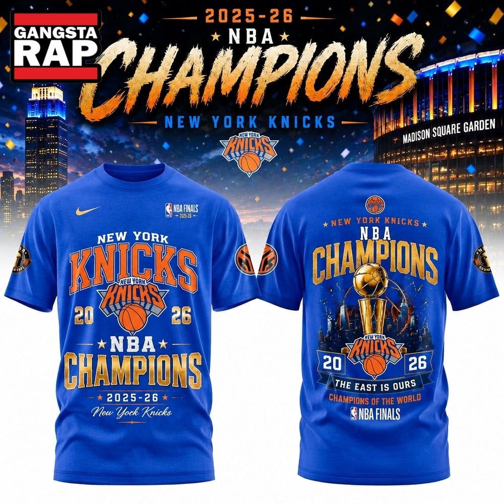 New York Knick 2026 NBA Champions T Shirt