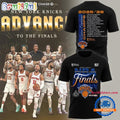 New York Knicks 2026 Eastern Conference Champions Locker Room Black T-Shirt