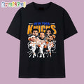 New York Knicks All Team Caricature Signature T Shirt