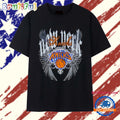 New York Knicks basketball wings shield T Shirt