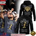 New York Knicks Champions Celebration 2026 NBA Finals Black Hoodie