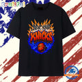New York Knicks Graffiti Basketball Logo T Shirt
