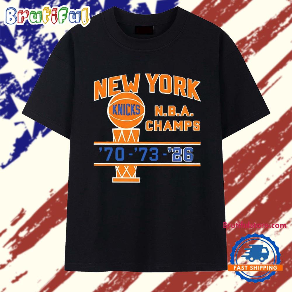 New York Knicks NBA Champs 1970 1973 2026 T Shirt