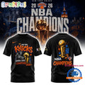 New York Knicks NBA Finals Champions 2026 Winner T Shirt