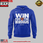 New York Knicks Win For The Boroughs 2025 Unisex Hoodie