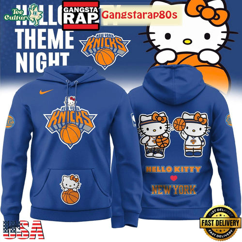 New York Knicks x Hello Kitty Night 2026 Special Edition Unisex Hoodie Shirt