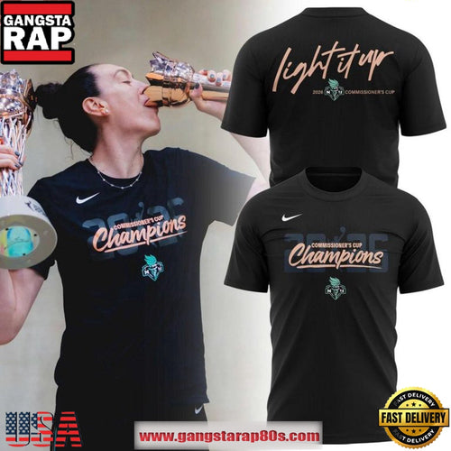 New York Liberty 2026 WNBA Commissioner’s Cup Winning Champions T-Shirt