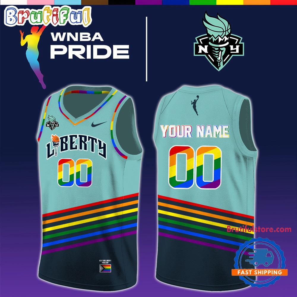 New York Liberty 2026 WNBA x Pride Day Limited Edition Basketball Jersey