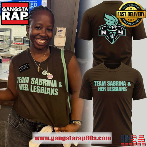 New York Liberty Team Sabrina Her Lesbians Special T Shirt