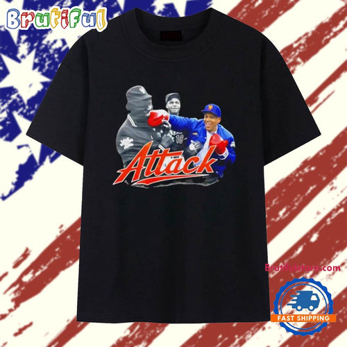 New York Mets Attack graphic T Shirt